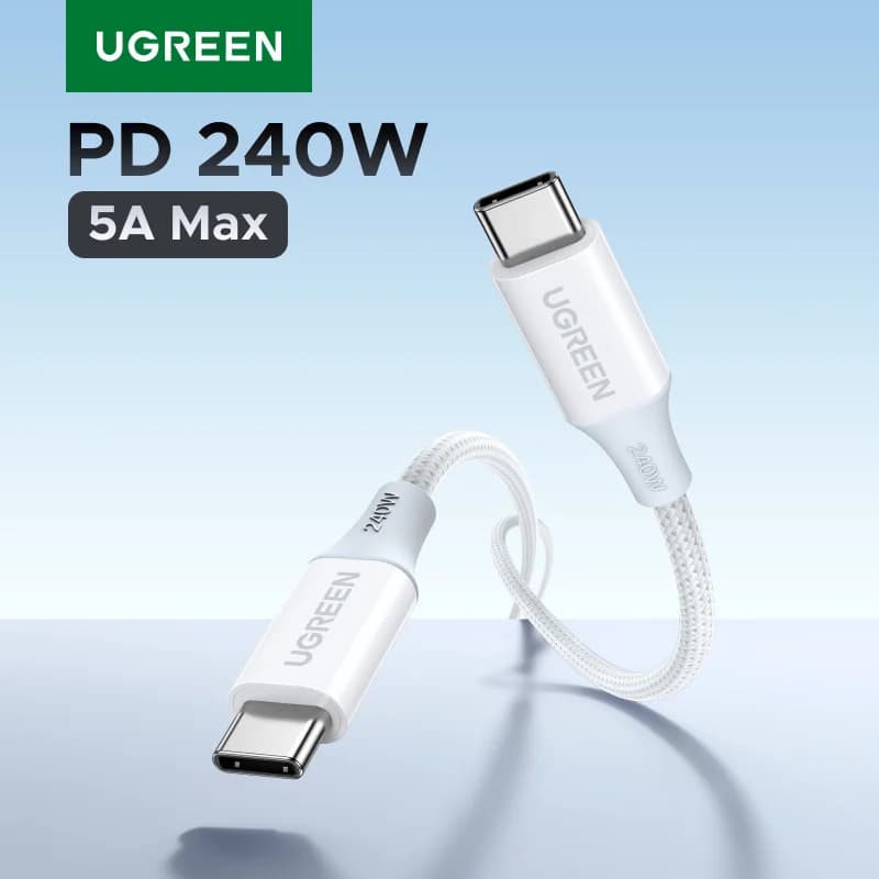 240W USB-C – USB-C kiirlaadimiskaabel