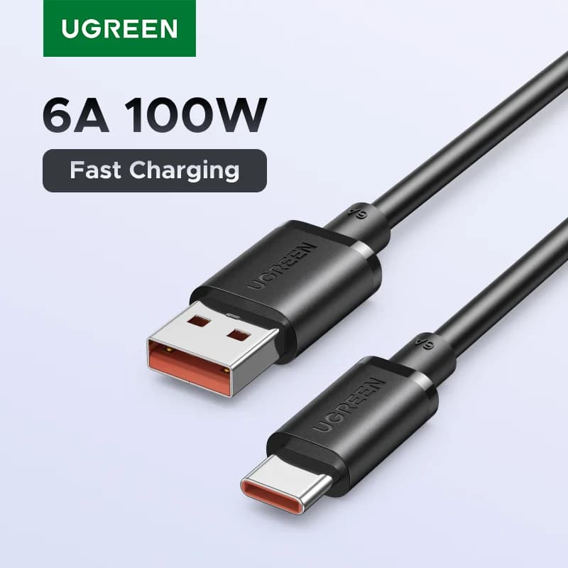 100W SCP kiirlaadimise USB-C kaabel Huawei ja Honor telefonidele