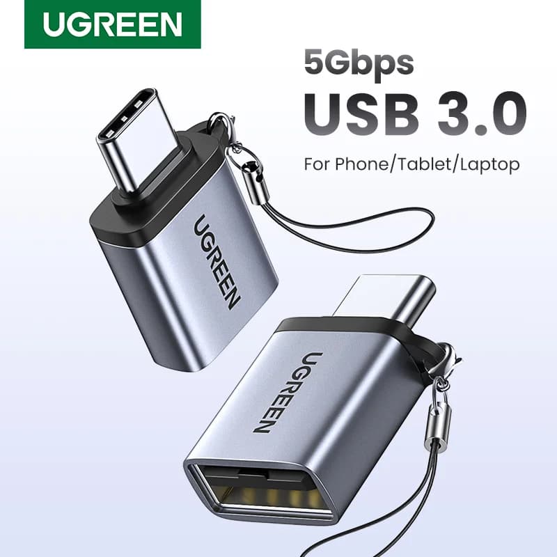 USB-C kuni USB 3.0 adapter, Thunderbolt 3 OTG