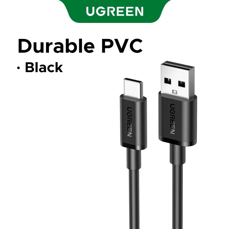 USB-A kuni USB-C kaabel, 3A, 0.25-3m