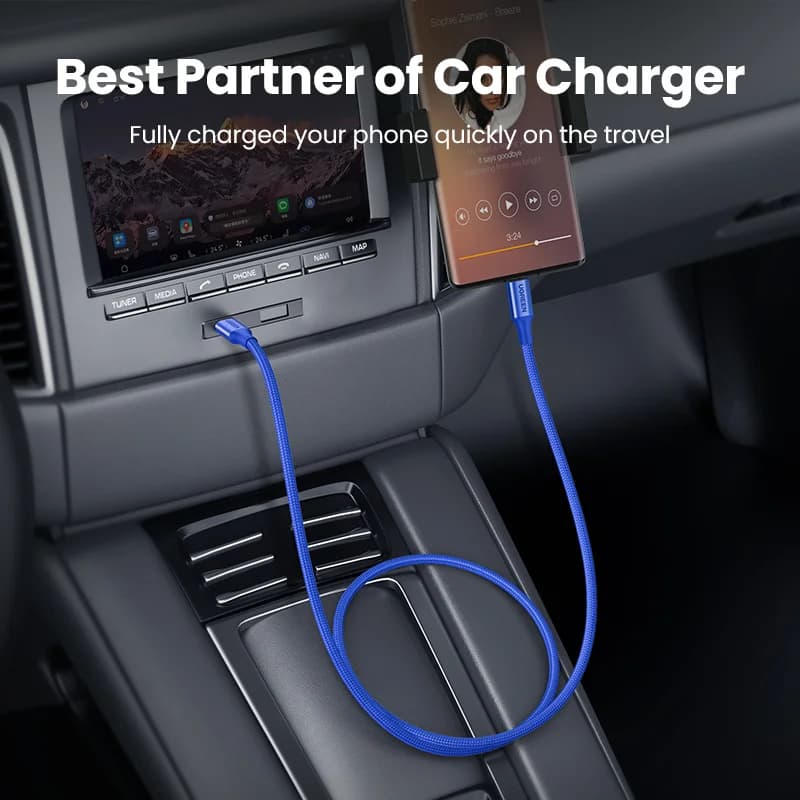 100W USB-C USB-C PD kaabel