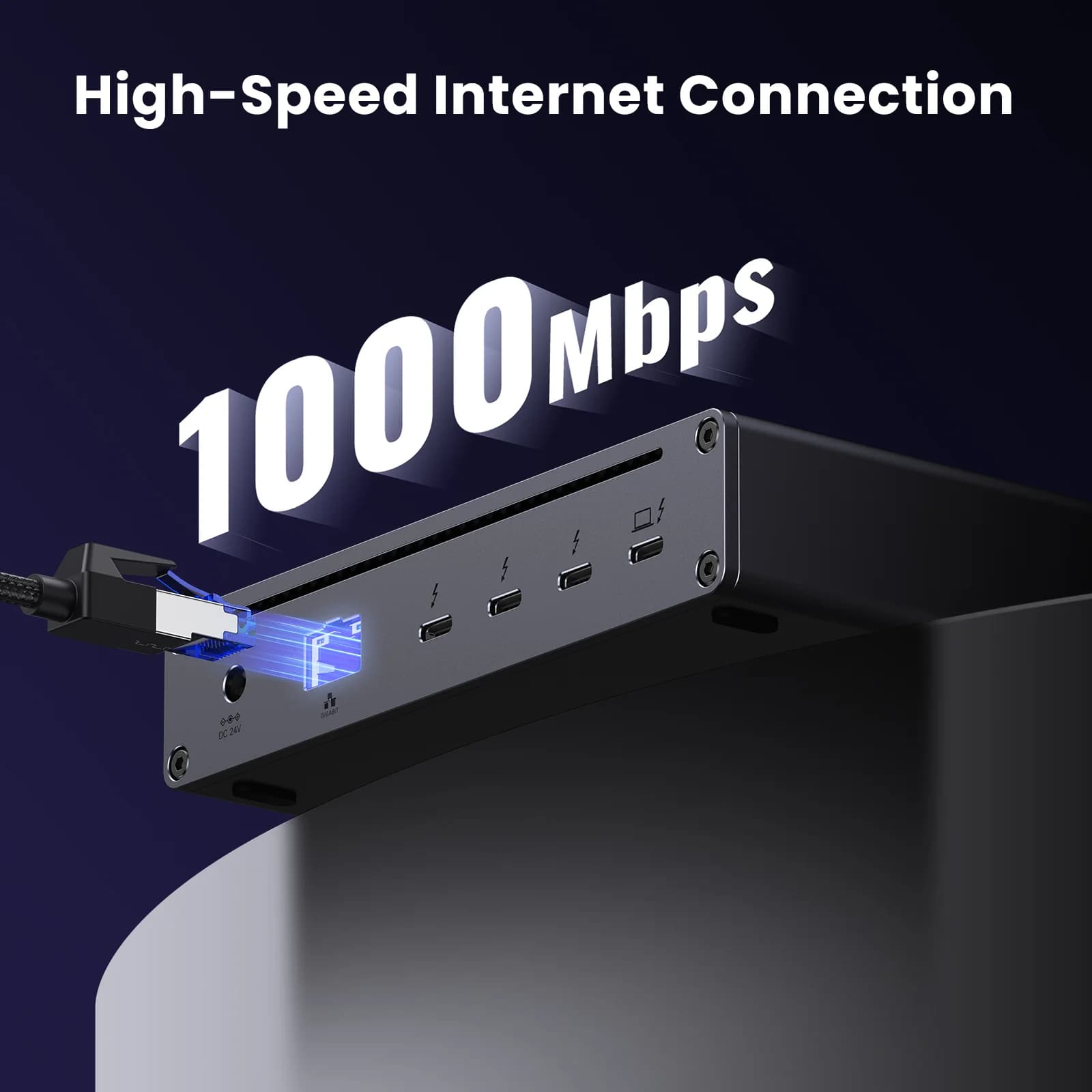 Thunderbolt 4 dokijaam 8-in-1 40Gbps