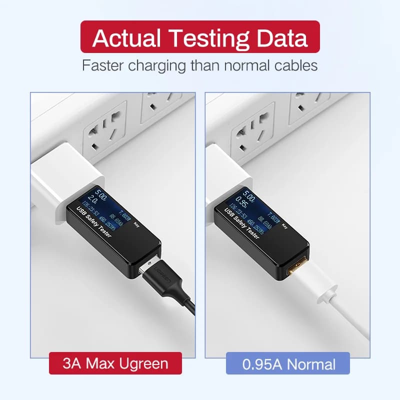Micro-USB kiirlaadimise ja andmeedastuse kaabel
