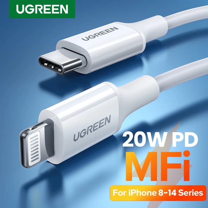 20W USB-C Lightning PD kaabel