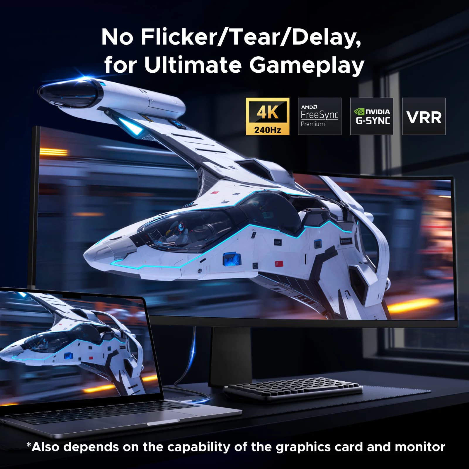 USB-C – DisplayPort 1.4 kaabel 8K lahutusvõimega