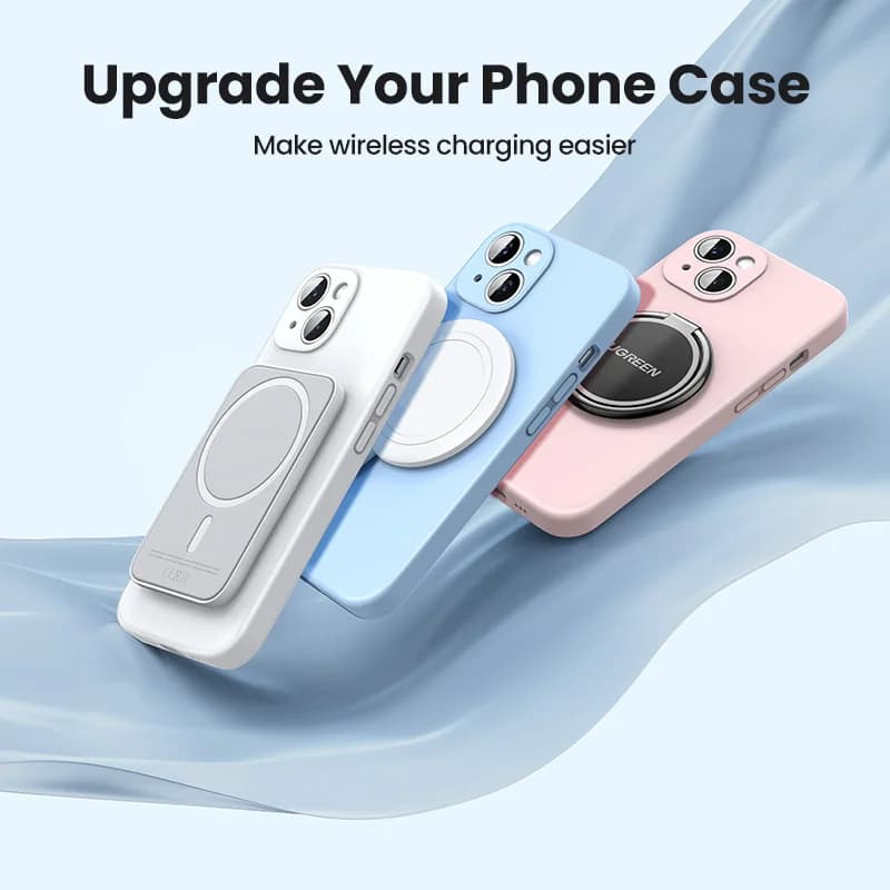 Magnetiline metallrõnga adapter MagSafe juhtmevabaks laadimiseks