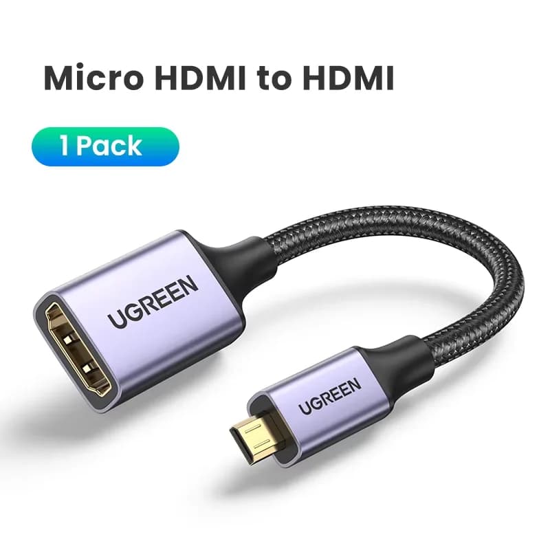 Micro HDMI HDMI adapterkaabel 4K