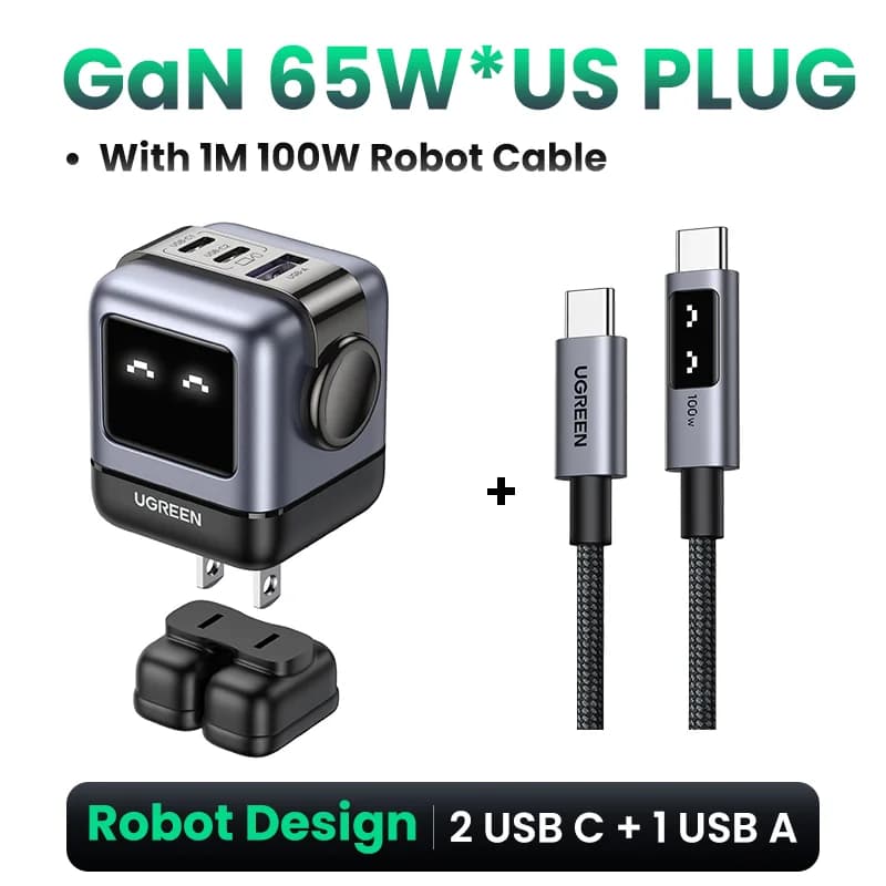 100W GaN USB-C kiirlaadija PPS-ga