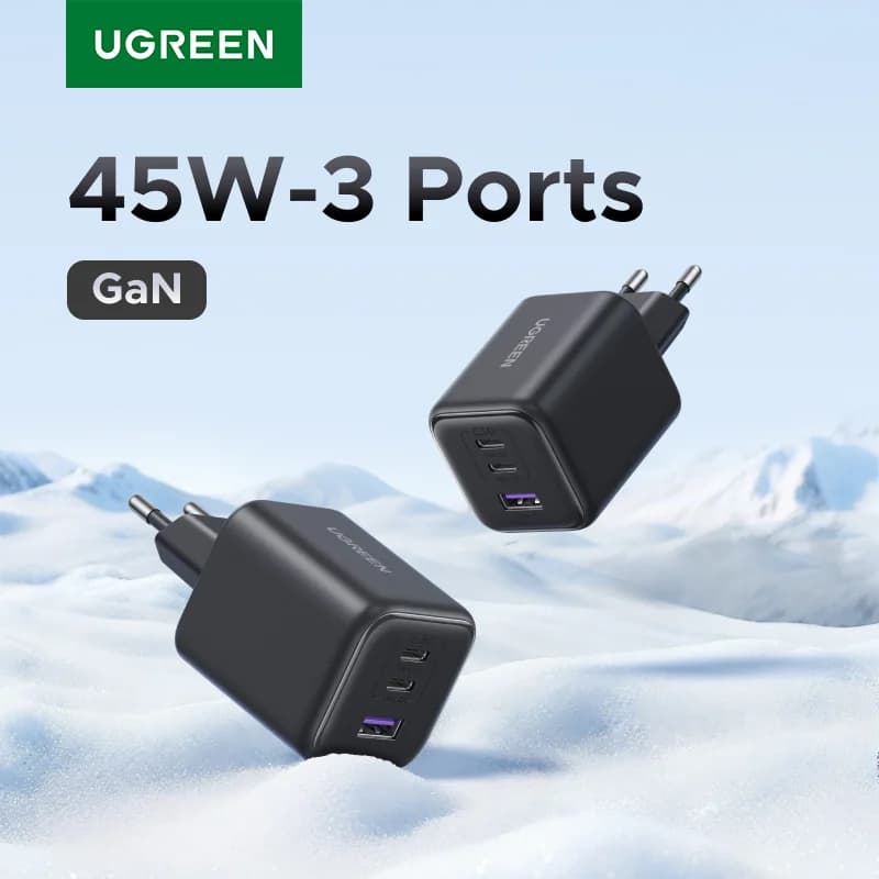 45W GaN USB-C PD laadija PPS-iga