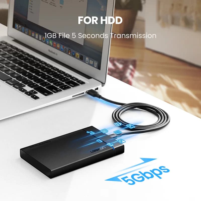 USB-C andmesidekaabel, 5Gbps USB 3.0, 3A