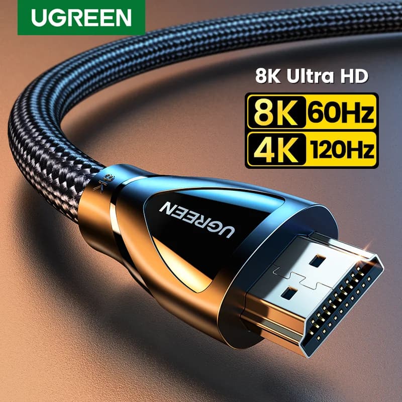HDMI 2.1 kaabel, tugi 8K 60Hz ja 4K 120Hz