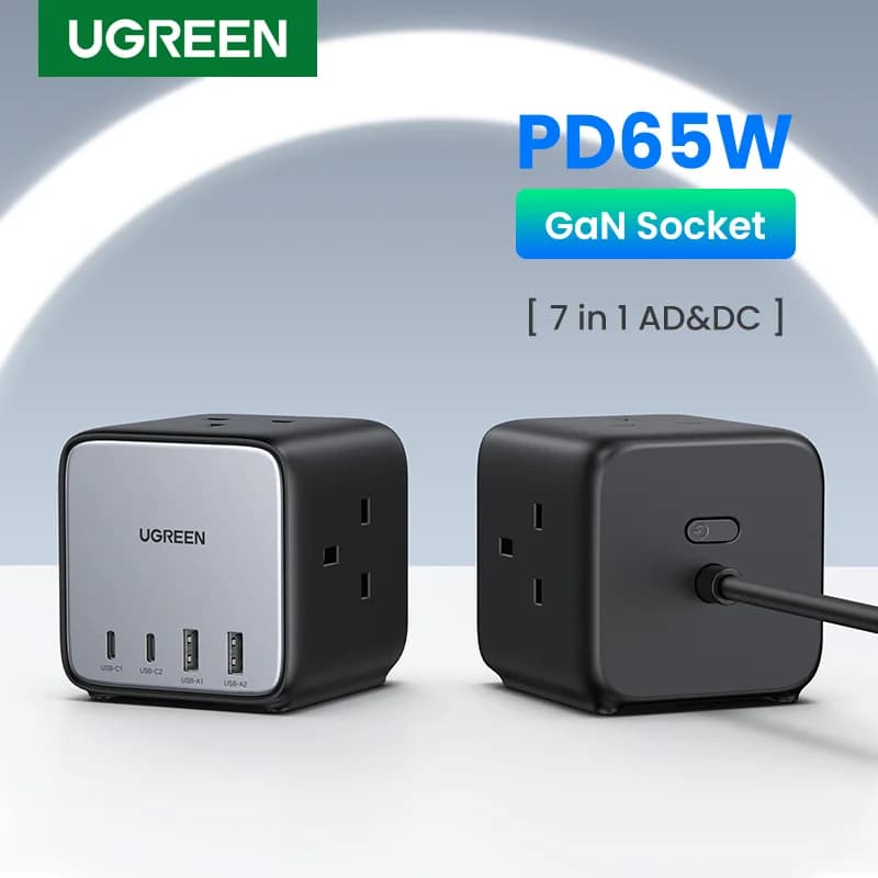 65W GaN laadimisjaam USB-C-ga