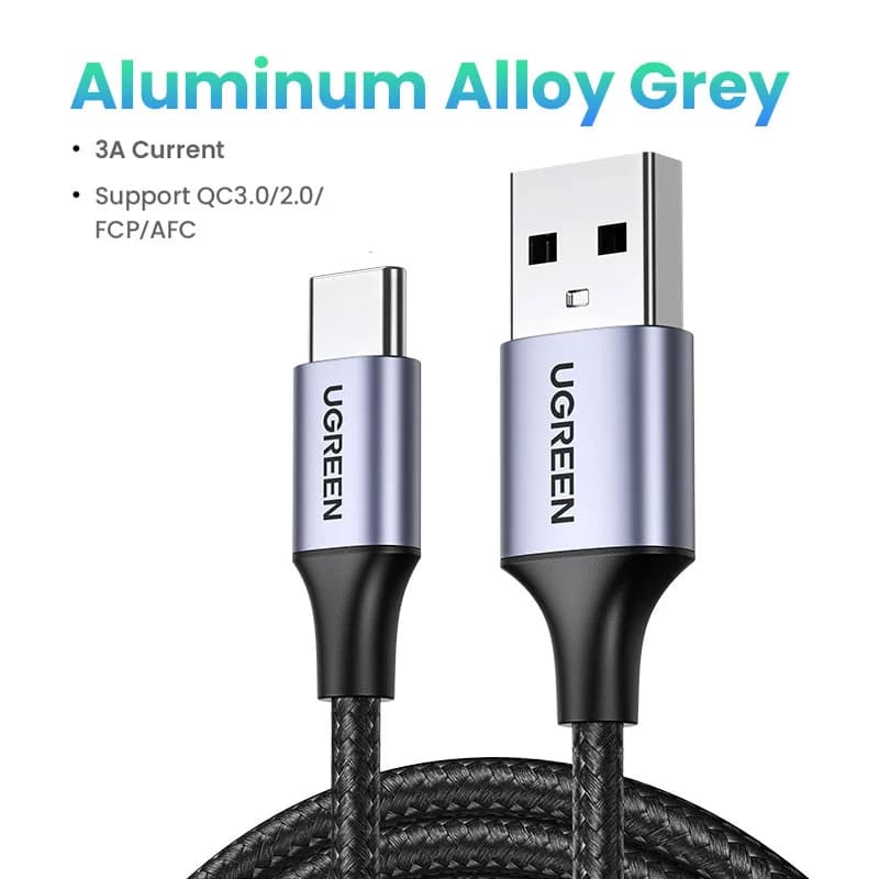 USB-C kuni USB-C kaabel, 3A, 0.25-3m