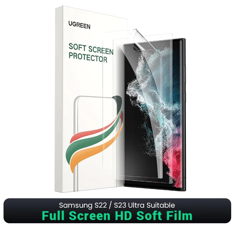 2-pack hüdrogeelist ekraanikaitsekile Galaxy S23/S22 jaoks