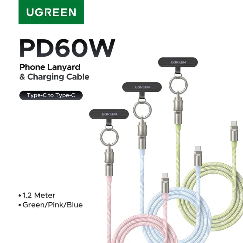PD60W USB-C kaelarihma laadimiskaabel