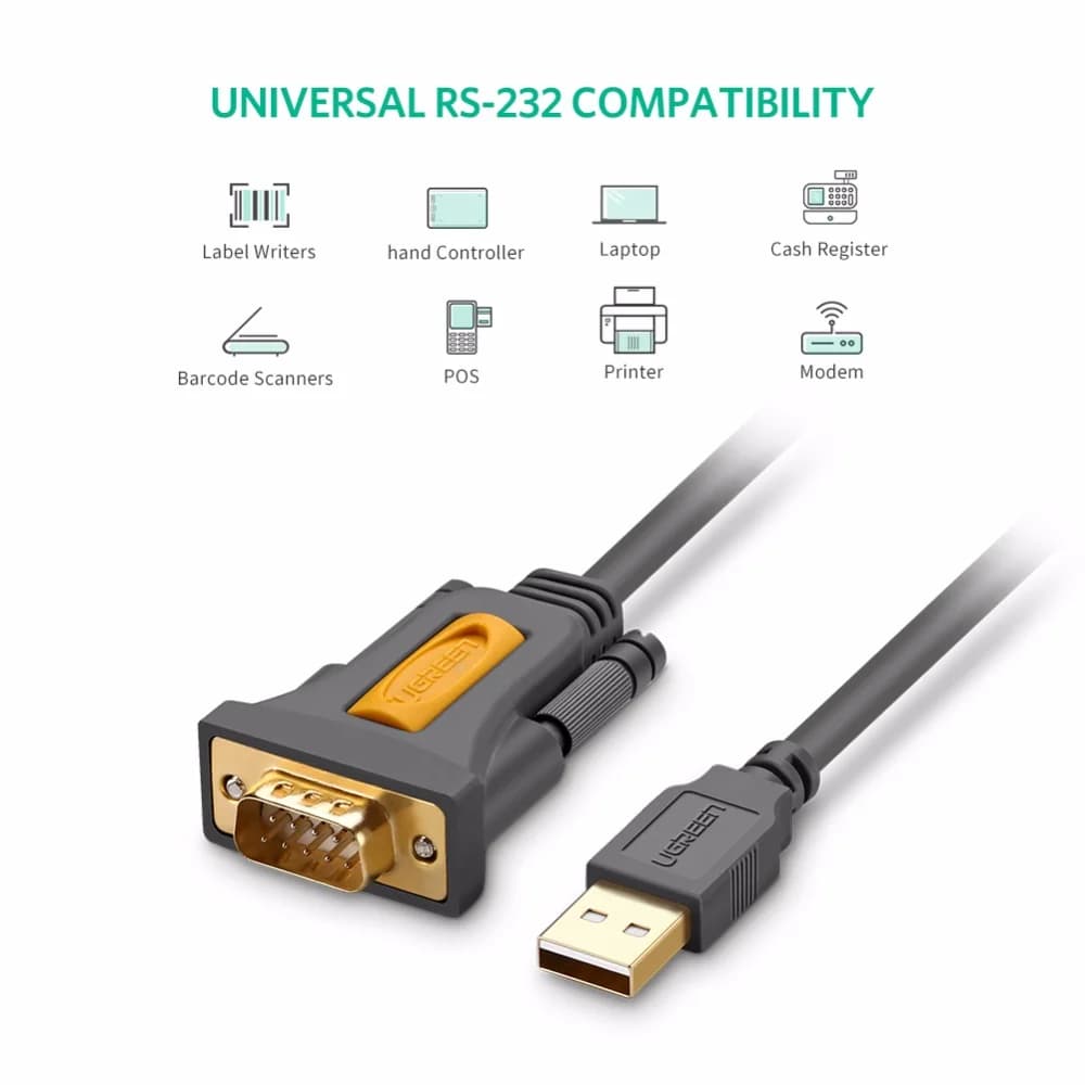 USB RS232 DB9 jadamisportide adapterkaabel