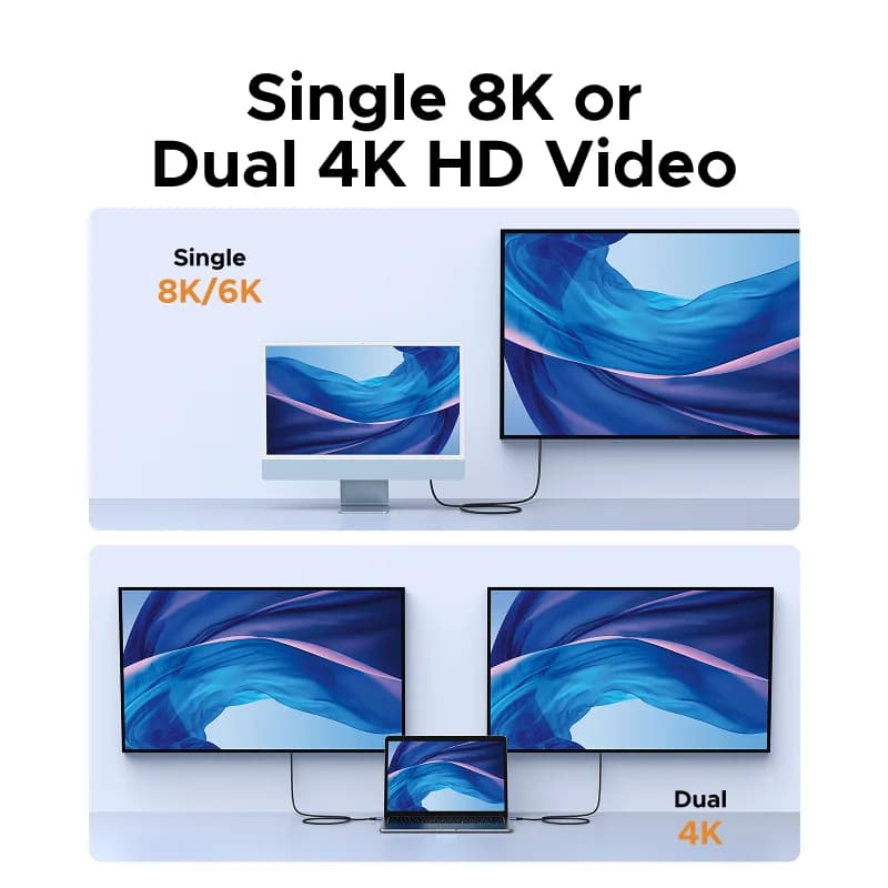 240W USB4 USB-C kuni USB-C kaabel