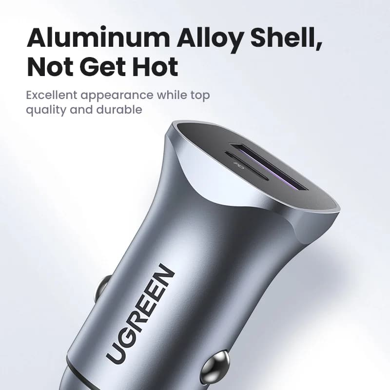 USB-C autolaadija kiirlaadimisega