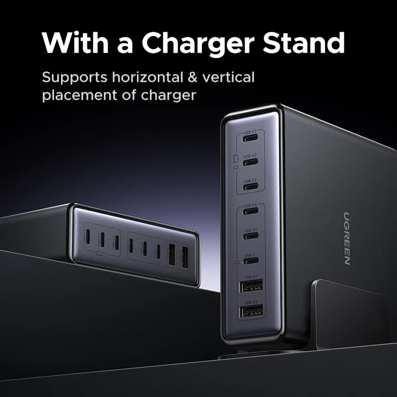 200W 8-in-1 GaN töölauaklaader