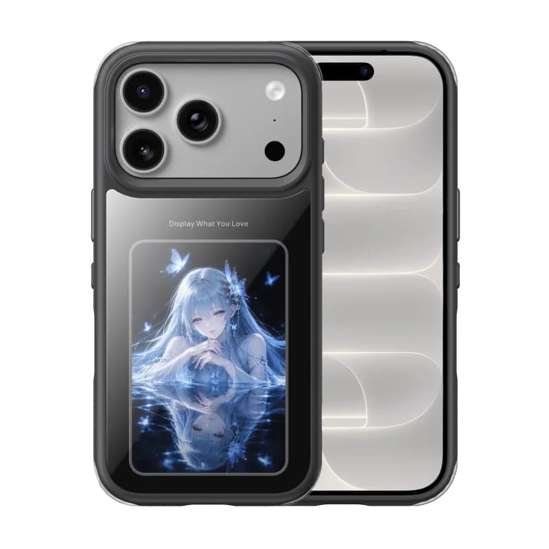 E-ekraaniga magnetiline korpus iPhone Pro Maxile