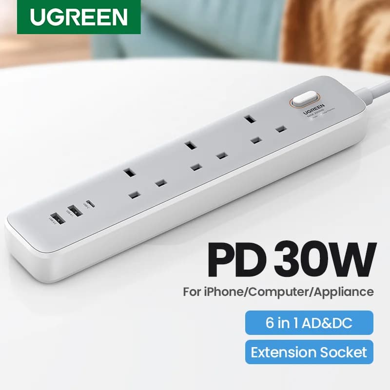 30W lauaarvuti laadija-pistikupesa UK pistikuga